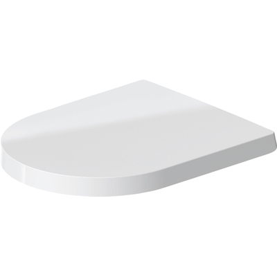 Toilettes suspendue Duravit Me by Starck 57cm avec abattant blanc