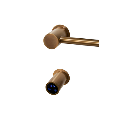 FugaFlow Eccelente Caloro Elektrische Handdoekradiator - 52x54x13cm - 30watt - geborstel koper