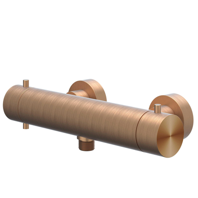 IVY Concord Thermostatische Douchekraan - opbouw - cooltouch - RVS316 - geborsteld mat koper PVD