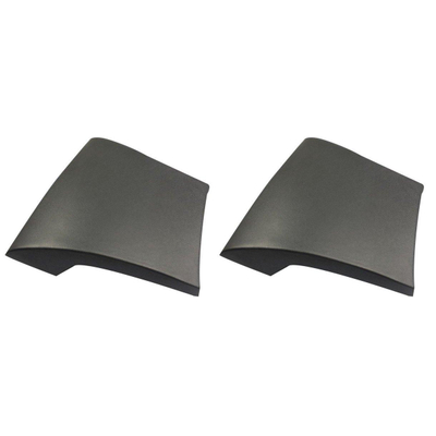 Saniclass Deluxe coussin de bain - 37x34cm - grand modèle - noir - 2 pièces