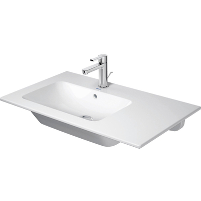 Duravit Me by starck lavabo-meuble gauche sans trou de robinet 83 x 49 cm blanc