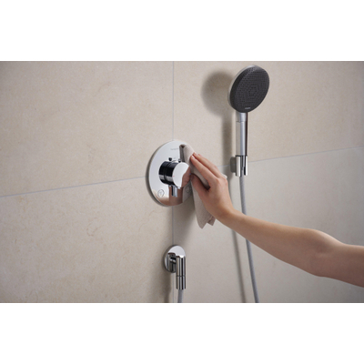 Hansgrohe Ecostat Comfort S Thermostat encastrable - 2 fonctions - Chrome
