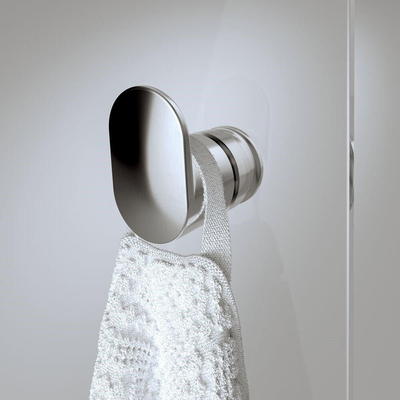 Sealskin Hooked Douchecabine - 90x90cm - 6mm - kwartrond - veiligheidsglas - chroom