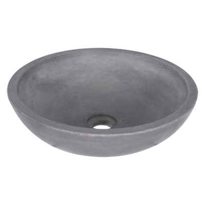 Differnz Ravano Vasque à poser Ronde 40x12cm Béton gris
