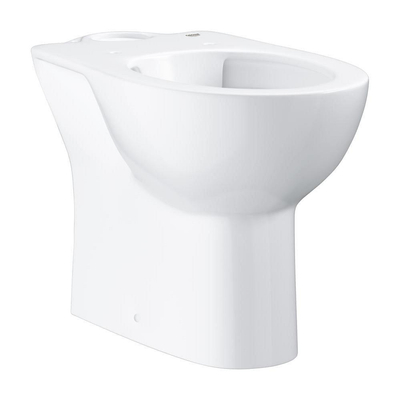 Grohe Bau Keramiek Staande WC - voor duoblok - afvoer horizontaal - wit