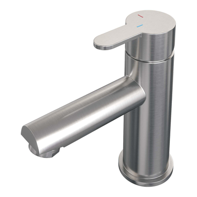 Brauer Brushed Edition Robinet lavabo avec poignée type HD4 ColdStart Nickel brossé