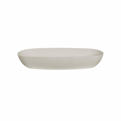 FugaFlow Eccelente Pietra Vasque - 95x36x14 cm - solid surface - beige mat