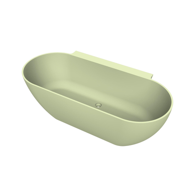 Arcqua Havana Baignoire demi-îlot - 170x80cm - vert pastel mat