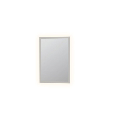 INK SP7 miroir – 60 x 80 cm – LED indirecte tout autour – température de couleur réglable, à intensité variable – Argent
