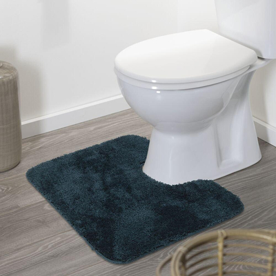 Sealskin Angora Toiletmat 55x60 cm Polyester Donkergroen