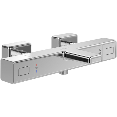 Villeroy & Boch Universal Taps & Fittings Badthermostaat voor Bad Hoekig - chroom