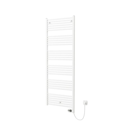 Plieger Elba Electrical Elektrische Designradiator - 170.2x60cm - met thermostaat - 900w - wit