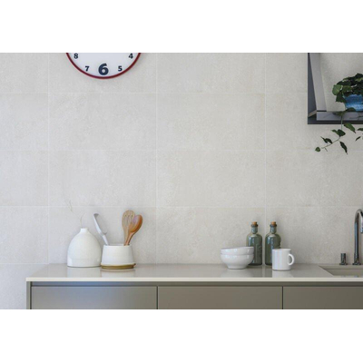 ÉCHANTILLON Cifre Cerámica Carrelage de sol et mural Neutra Pearl Aspect béton Mat Gris