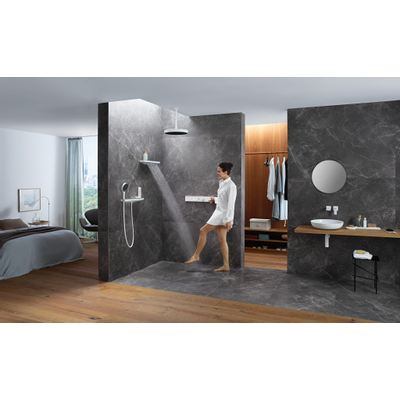 Hansgrohe Rainselect thermostaat inbouw v. 3 functies br. black chr.