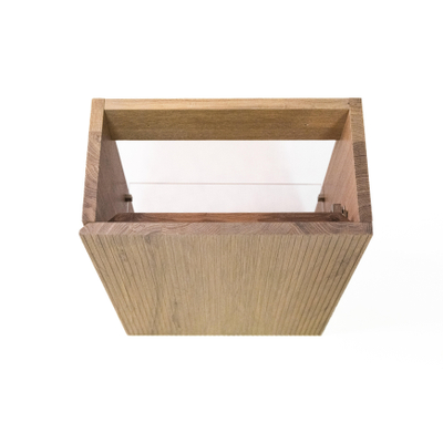 Saniclass Holz Atelier fonteinkast - 39.4x21.5x55cm - 1 deur - Eiken natural