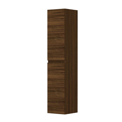 Ink armoire de salle de bains 35x37cm 2 portes charnières à droite et à gauche cadre tournant sans poignée décor bois