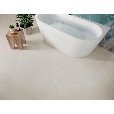 ÉCHANTILLON Terravito Rovella carrelage de sol - 60x120cm - rectifié - Aspect pierre naturelle - Sand mat (beige)