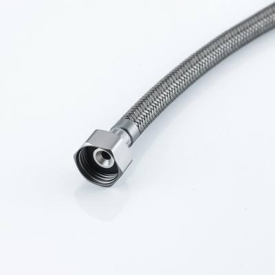 FugaFlow Eccelente Acces flexibele slang - 30cm - 1/2"x3/8" - geborsteld Geborsteld Gunmetal PVD