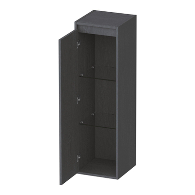 BRAUER Adore armoire de salle de bains - 120x35x35cm - avec 1 porte sans poignée, charnières à gauche Timber Grey