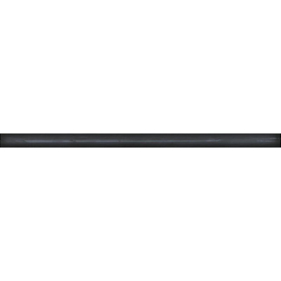 Terravito Alrivo Round wandtegel - 1.5x30cm - 8mm - Rechthoek - Black Glans