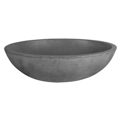 Differnz Dias Vasque à poser 50X38X14Cm Béton foncé gris