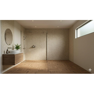 Terravito Ellino carreau mural et de sol - 30x30cm - aspect pierre naturelle - sable mat (brun)