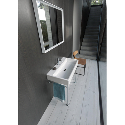 Duravit Vero piétement pour lavabo 045480 chrome