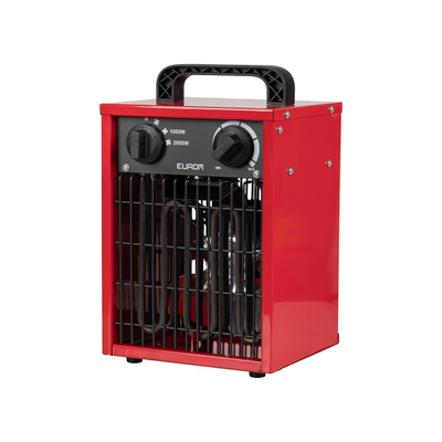 Eurom ek fanheat 2000 chauffage électrique d'atelier 2000watt rouge