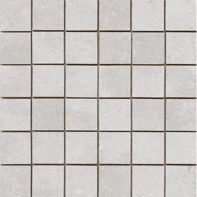 Cifre Ceramica MidTown wand- en vloertegel - 30x30cm - Betonlook - Pearl mozaiek mat (grijs)