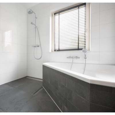 ÉCHANTILLON Baldocer Cerámica Carreau mural Kerabo blanc brillant Rectifié Brillant Blanc