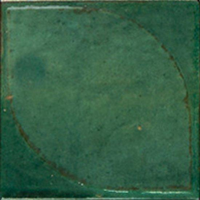 Ceralto Dorsena Raw Carreau mural - 10x10cm - 11.5mm - vert