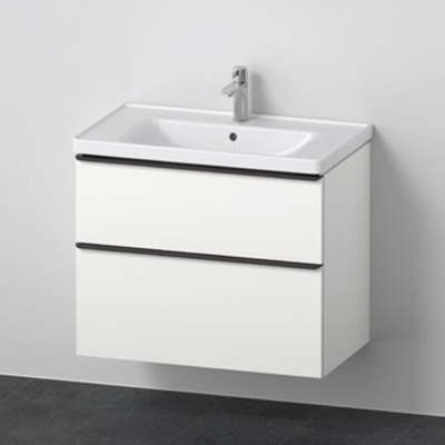 Duravit D-neo Meubelset - met wastafelonderbouwkast - met 2 laden - met softclose - 80x20x48cm - inclusief wastafel - mat wit