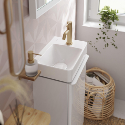 Hansgrohe Tecturis Mitigeur lavabo - coolstart - bec de 10.8 cm - bronze brossé