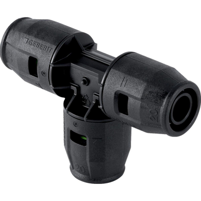 Geberit Pushfit T stuk - 25mm PVDF