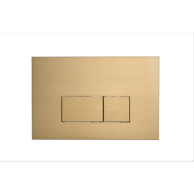 Geberit Duofix Element - UP320 - QeramiQ metal bedieningsplaat - wand - 112cm - rechthoekige knoppen - metaal gunQeramiQ metal - geborsteld gunmetal antraciet