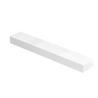 INK Easy Fonteinplateau - 120x20x10cm - vrijhangend - MDF lak wit glans