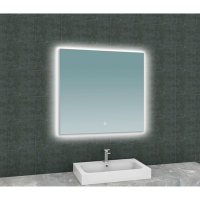 Wiesbaden Soul Miroir avec éclairage LED 80x80cm éclairage autour