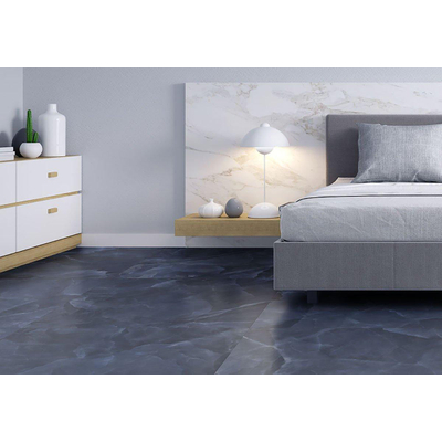 EnergieKer Onyx ek - Carrelage mural et sol - 120x120cm - rectifié - effet pierre naturelle - Blue pulido gepolijst (bleu)