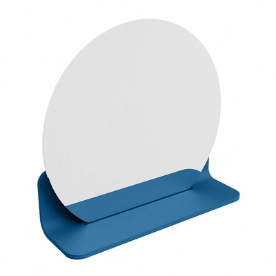 Mondiaz SPOT Miroir de salle de bain - rond 40cm - plan de miroir - couleur Jean