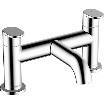 Hansgrohe Vernis Blend badkraan 2-gats badrand - hoogglans chroom