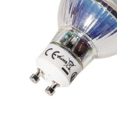 QAZQA Vigo Applique murale set - 1 lampe - 6,3cm - y compris ampoule led dimmable - IP44 - Rond - Noir
