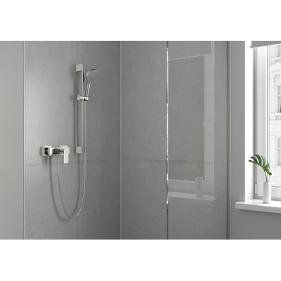 Hansgrohe Vernis Shape Eengreeps douchekraan - opbouw - hoogglans chroom