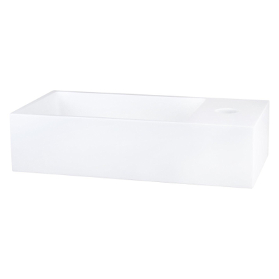 Differnz Solid Fontein Solid surface wit 36 x 18.5 x 9 cm