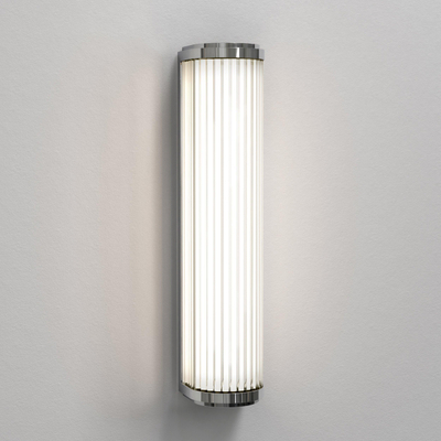 Astro Versailles 370 LED Wandlamp 37x8x8cm IP44 verlichting geintegreerd chroom