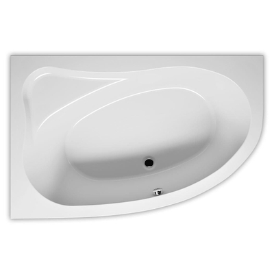 RIHO Aryl baignoire standard 153x100cm Pose en angle Gauche Blanc brillant
