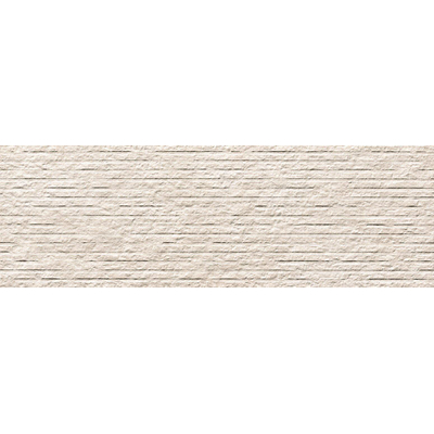 Fap Ceramiche Nobu wandtegel - 25x75cm - gerectificeerd - Natuursteen look - White mat (wit)