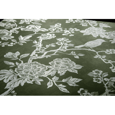 Ceralto Spectra Bande décorative - 60x120cm - 10.0mm - rectifié - Floral olive