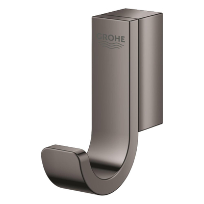 Grohe Selection Toiletaccessoires - closethouder - zonder klep - closetborstelset - handdoekhaak - hard graphite glans (antraciet)