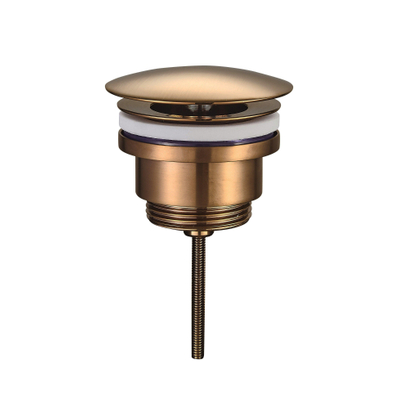 Wiesbaden UniMatch bouchon de vidange ouverte 5/4'' cuivre bronze brossé PVD