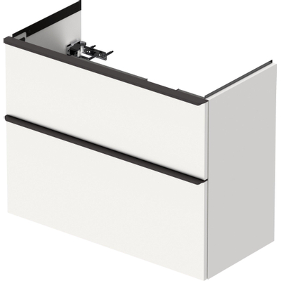 Duravit D-Neo wastafelonderkast 81x62.5x37.2cm 2 lades wit Mat